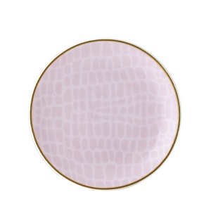 레일라 레더 핑크 디저트 접시(4P) * 트위그뉴욕 골드라인 시리즈 빈티지 엔틱 감성